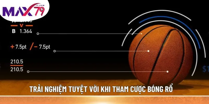 Trải nghiệm tuyệt vời khi tham cược bóng rổ